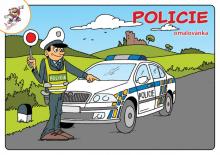 Omalovánky Policie
